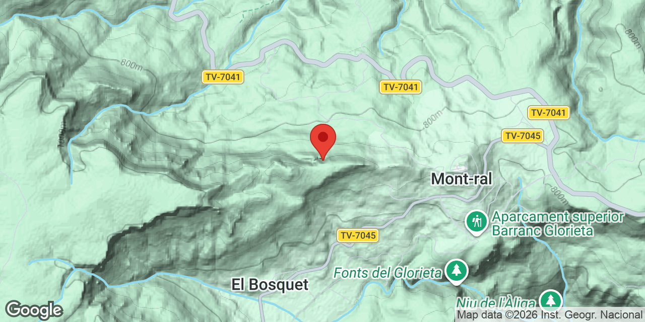 Location map of VIA NADAL, AVENC DE LA