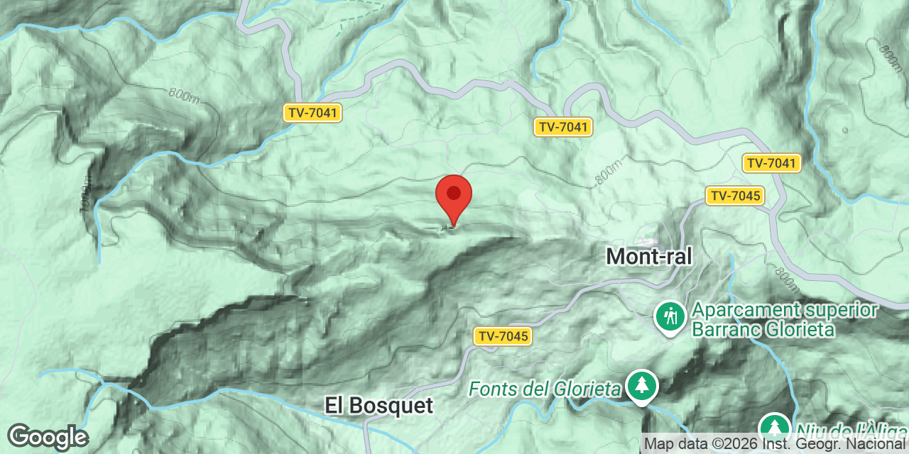 Mapa de situació de MR-3, AVENC