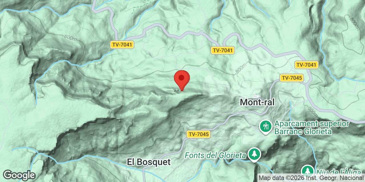 Mapa de situación de MR-2, AVENC