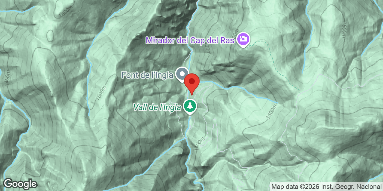 Mapa de situación de CINGLE, COVA DEL