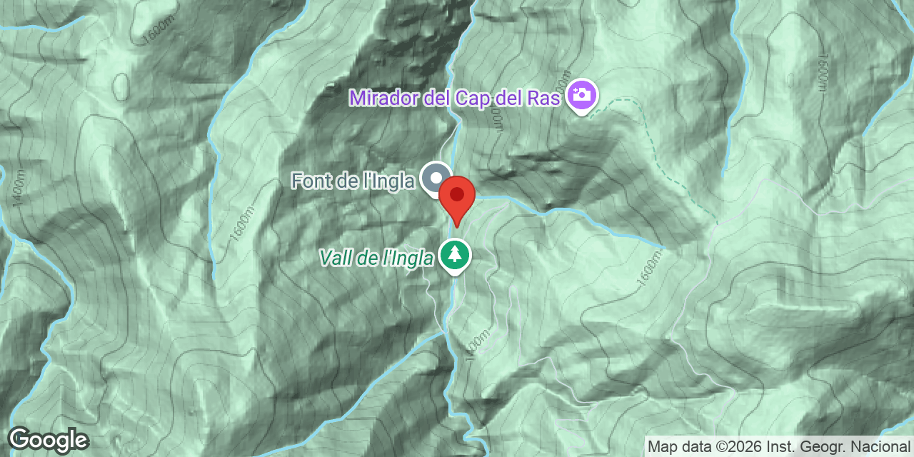Mapa de situació de INGLA, BALMA D'