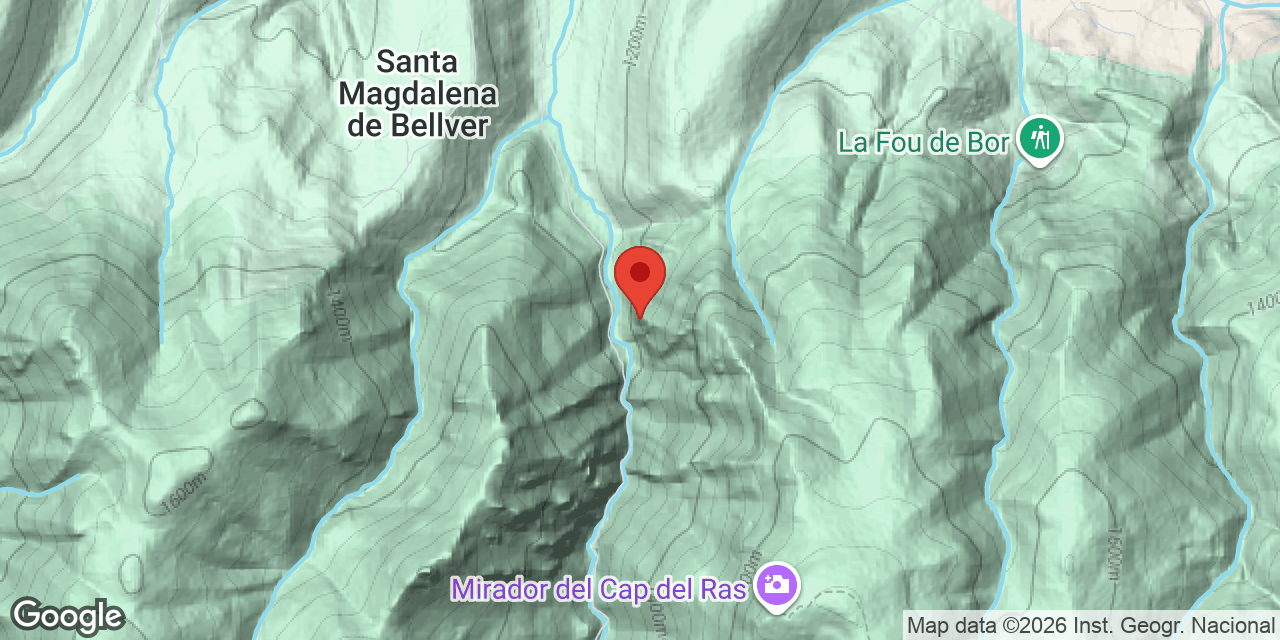 Location map of GRAU D'INGLA, COVA INFERIOR DEL