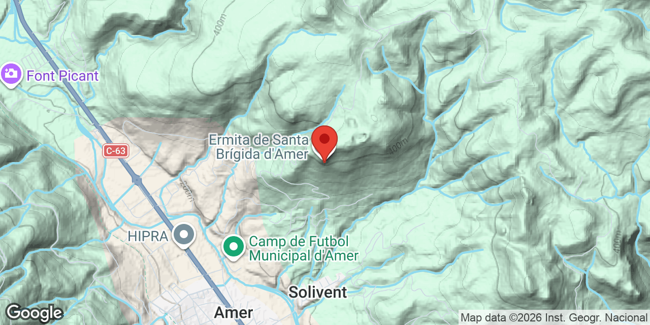 Mapa de situación de SANTA BRÍGIDA, COVA Nº3 DE