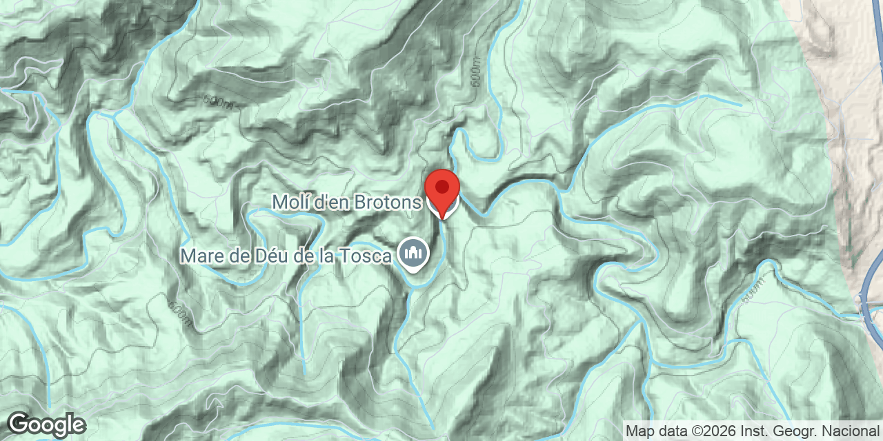 Carte de situation de MOLÍ DE BROTONS, BALMA DEL
