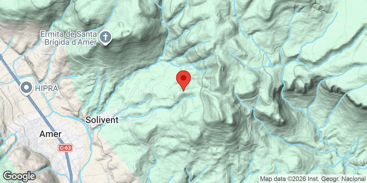 Location map of TURÓ DE LA CROSA, COVA DEL