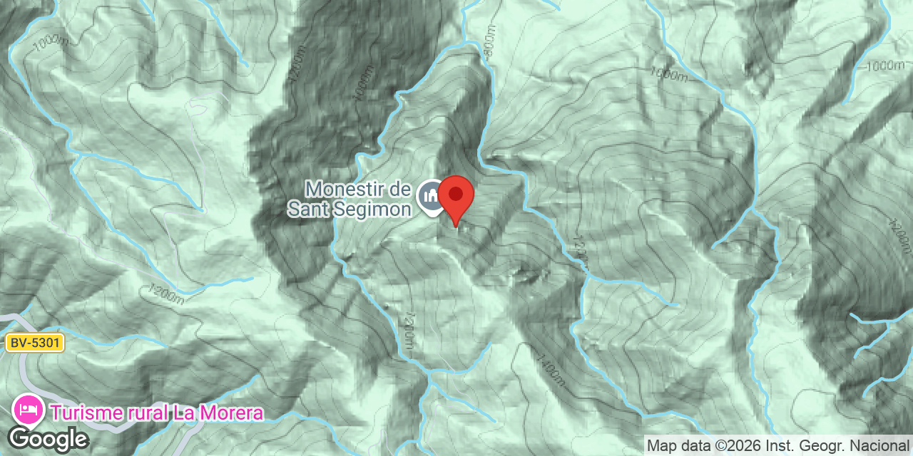 Mapa de situació de ERMITA DE SANT SEGIMON, COVA DE L'
