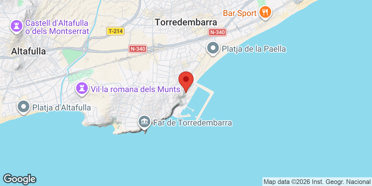 Mapa de situació de ROCA FORADADA, LA