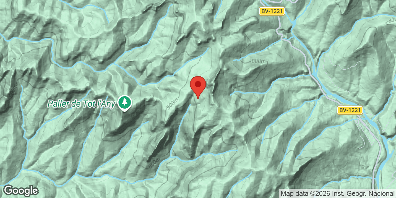 Mapa de situació de QUEIXAL DEL PORC, AVENC DEL