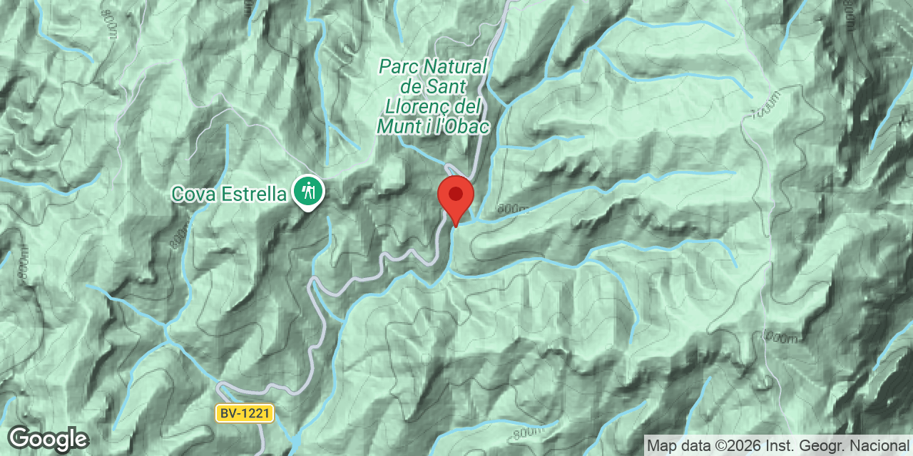 Mapa de situació de ESQUENA D'ASES, AVENC DE L'