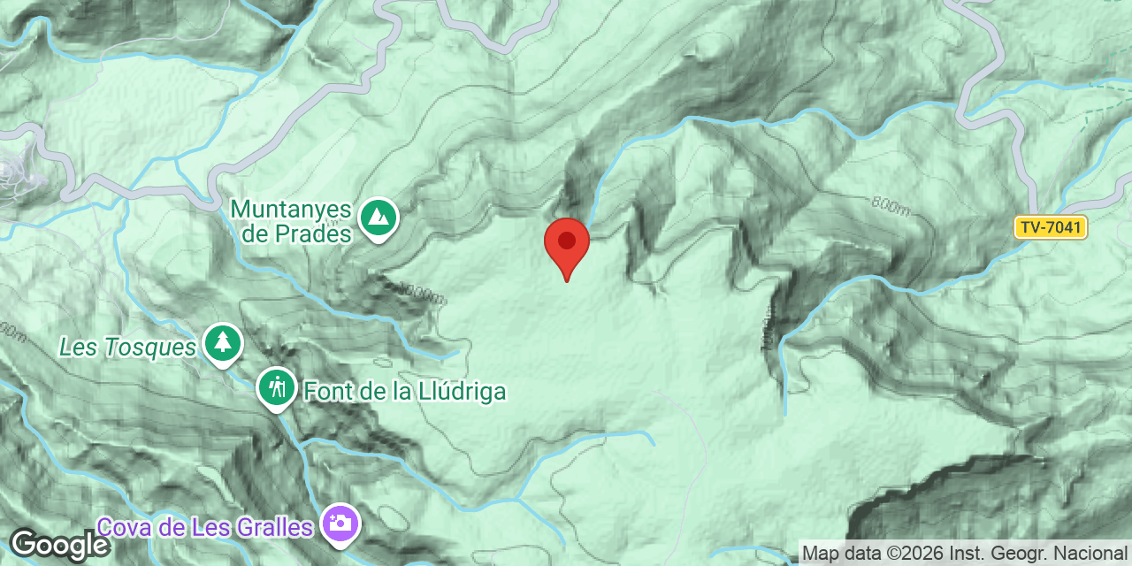 Mapa de situació de PERE PÒSTOL, FORAT DEL