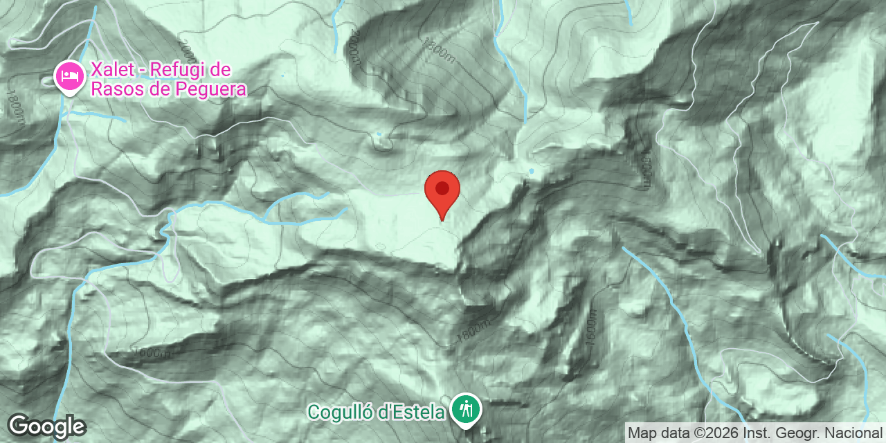 Mapa de situació de RASETS, BÒFIA DE
