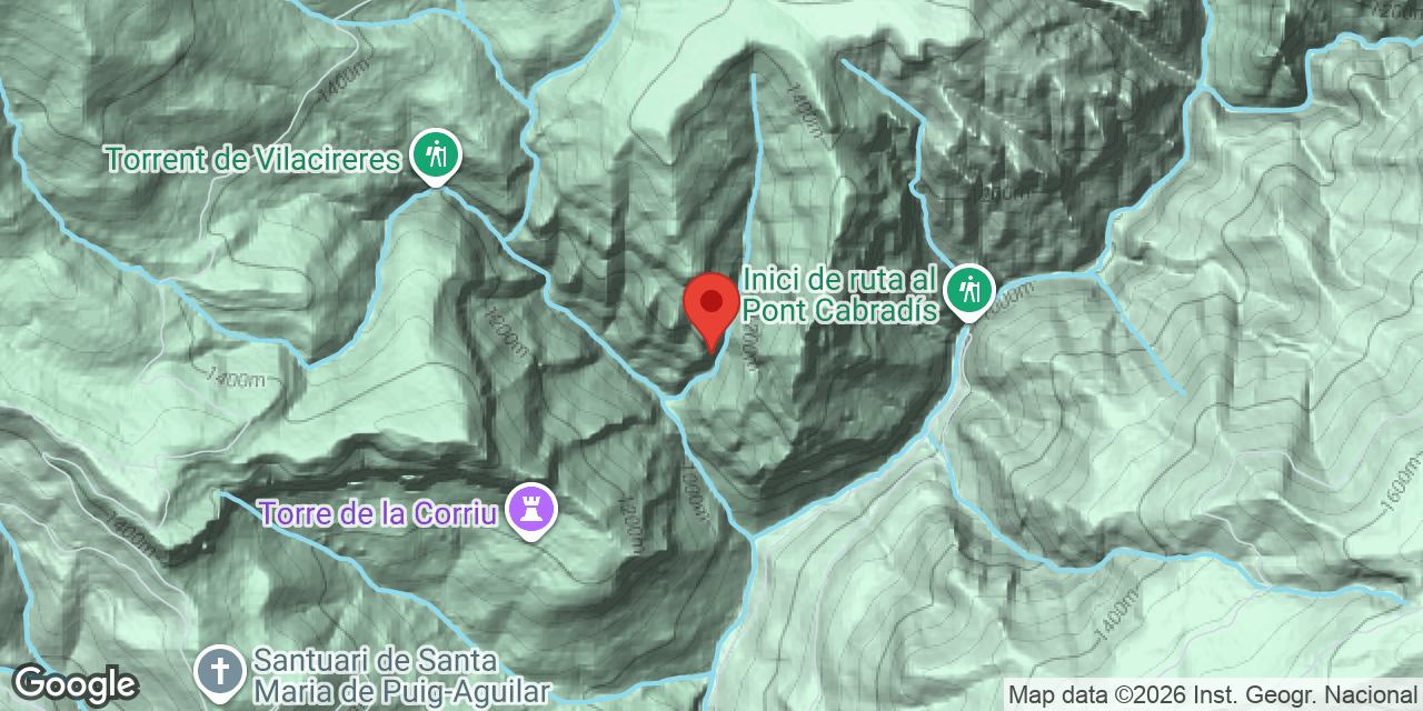 Mapa de situación de CABIROL, BALMA DEL