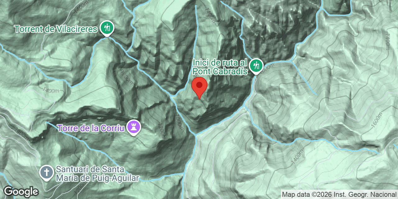 Mapa de situació de RAMAT PERDUT, BALMA DEL