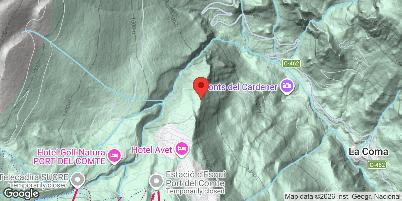 Carte de situation de BOSC DEL SERRAT, AVENC DEL