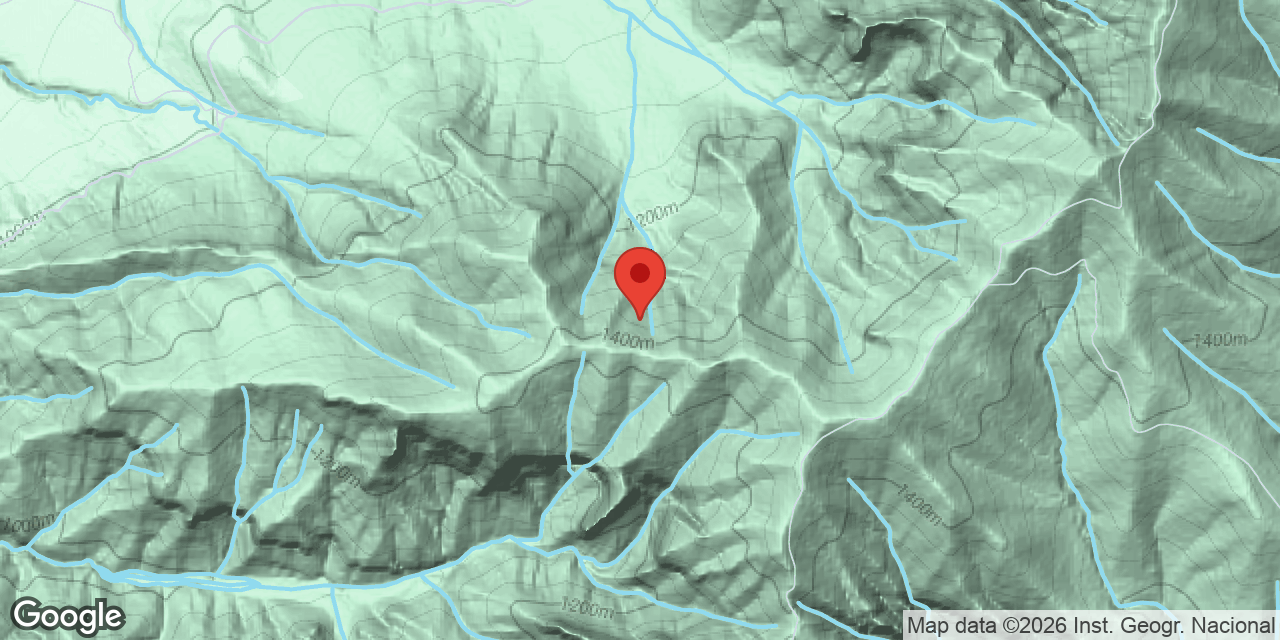 Location map of BARRANC DE LA PEDREGOR, GRALLER DEL