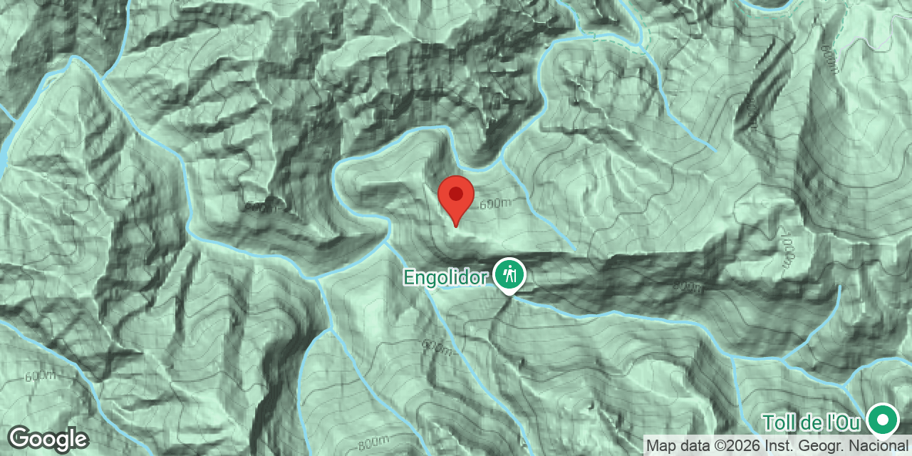Mapa de situación de ARBOÇOS, AVENC DELS