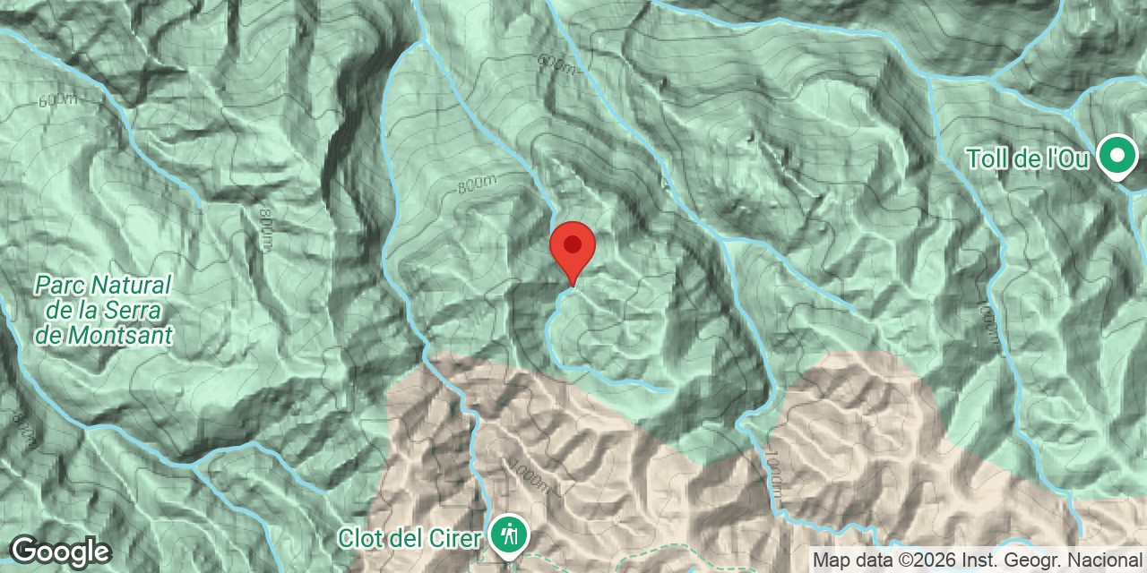 Carte de situation de CÚPULA, COVA DE LA