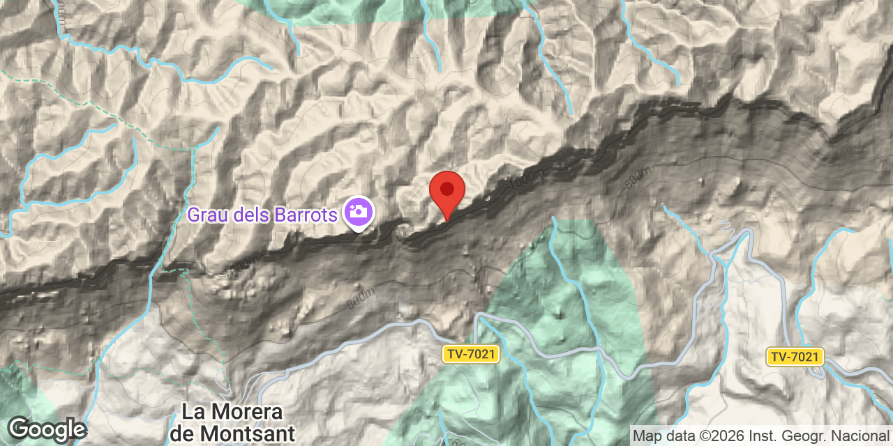 Mapa de situació de ROCA DEL XOLLAT, AVENC DE LA