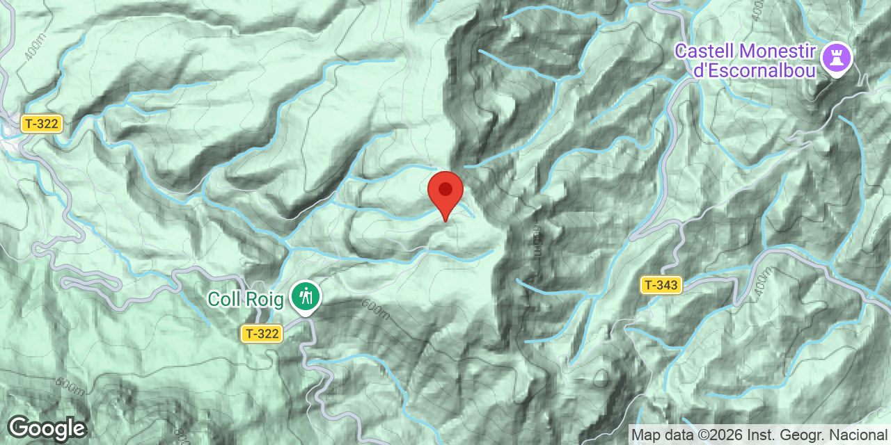 Mapa de situación de PEDRISSES, AVENC DE LES