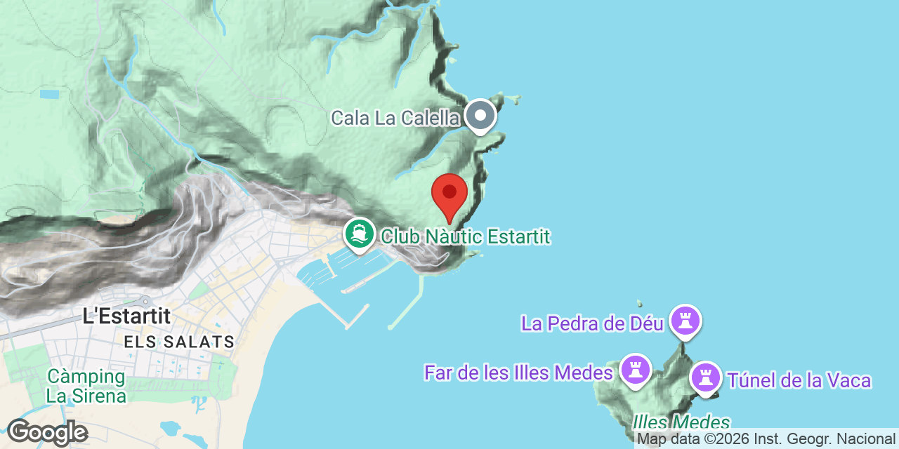 Mapa de situació de CALELLA, POU DE LA