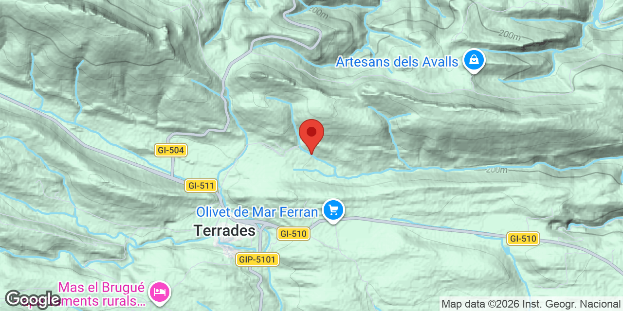 Location map of CAN VILÀ, AVENC DE
