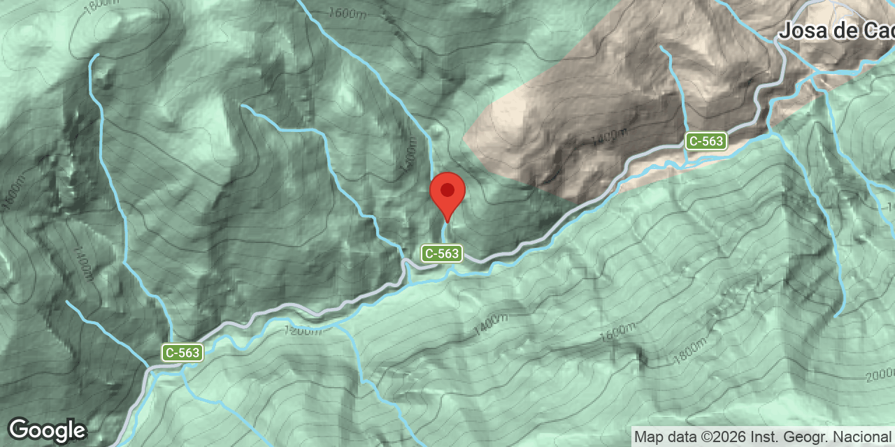 Location map of PONT, BAUMA DEL