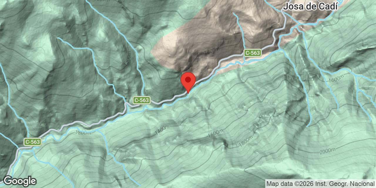 Mapa de situació de PLUGAOSCURA, COVA DE