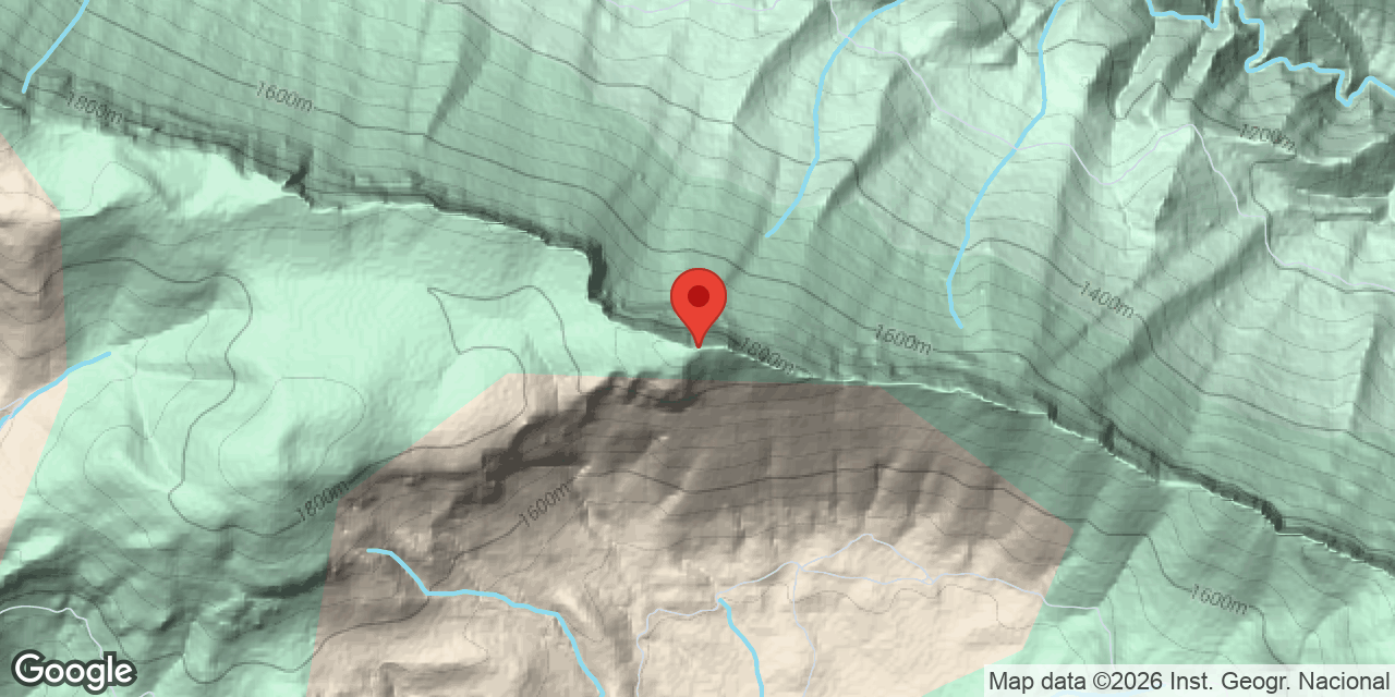 Mapa de situación de ROCA SENYÚS, AVENC DE