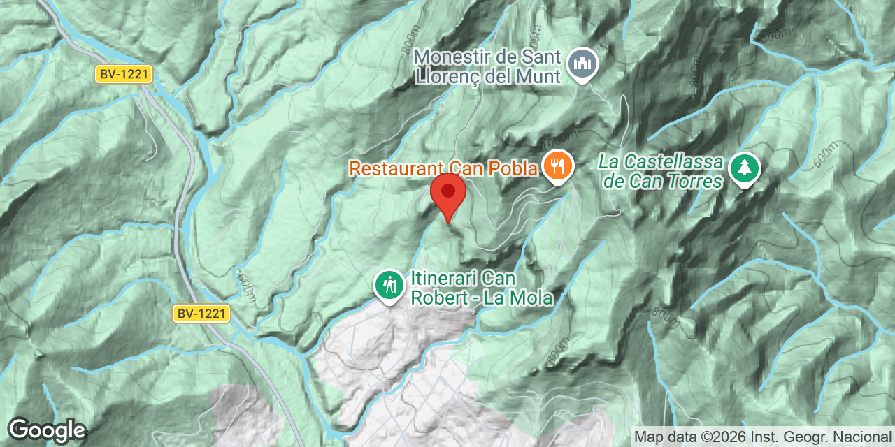 Carte de situation de GINESTERES, COVA DE LES