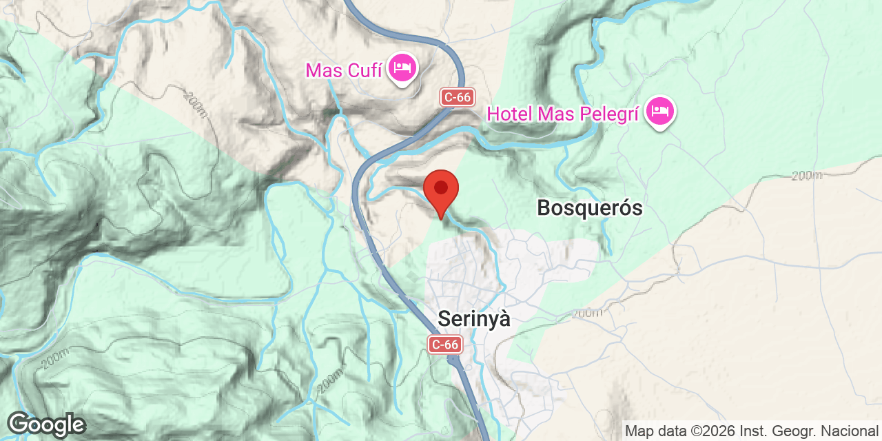 Mapa de situació de CARRERES, BORA GRAN D'EN