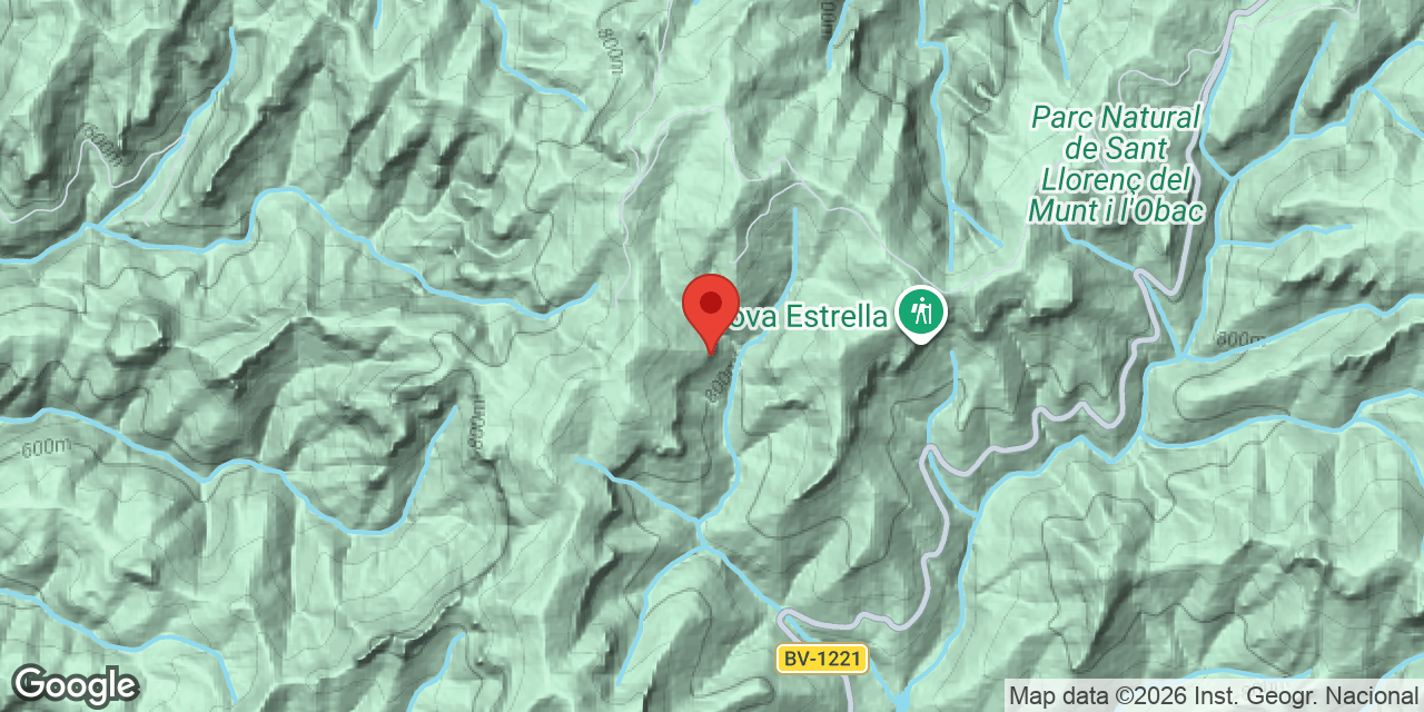 Mapa de situació de GRAONS DE MURA, COVA DELS