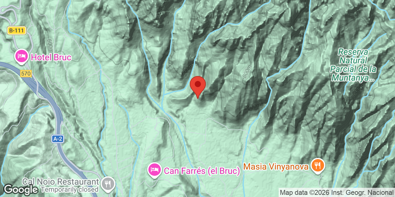 Mapa de situación de ESTEVET, POU DE L'