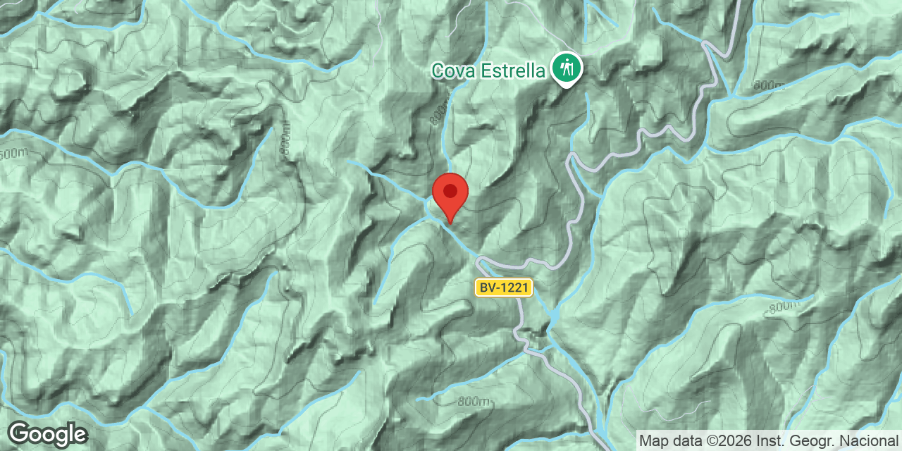 Mapa de situación de SOT DE LA TEULA, FORAT DEL