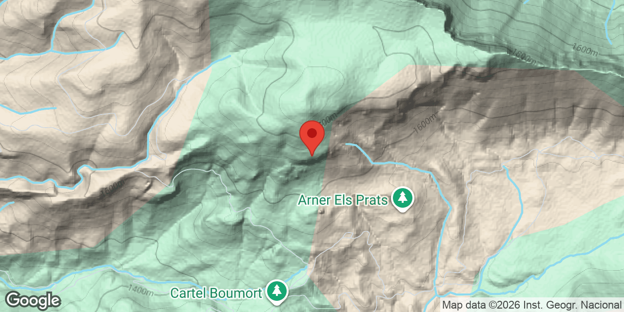 Carte de situation de GINEBRA, AVENC DE LA