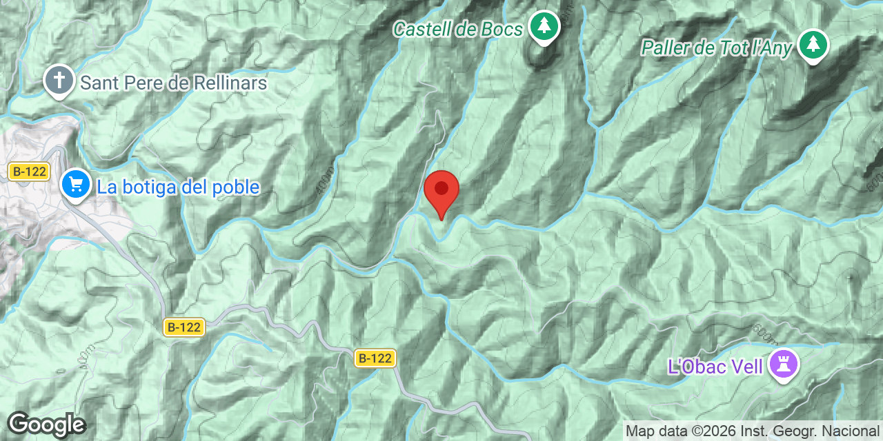 Mapa de situació de PEDREGOSA, LA