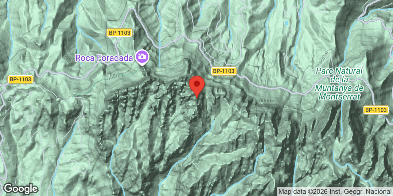 Mapa de situación de ENCLUSA, POU DE L'