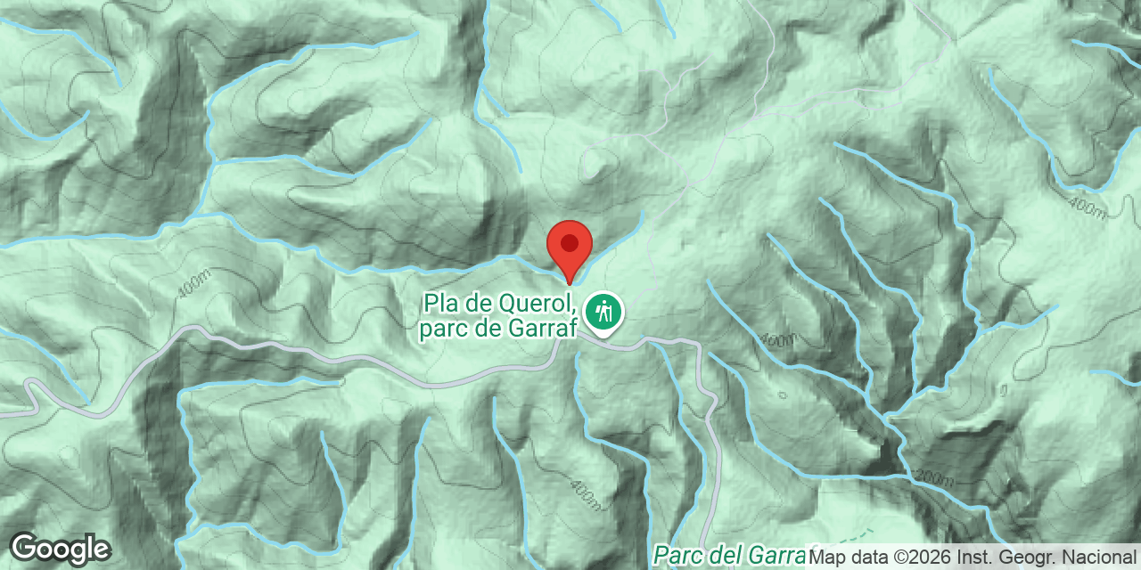 Mapa de situación de ARANYES ROGES, AVENC DE LES