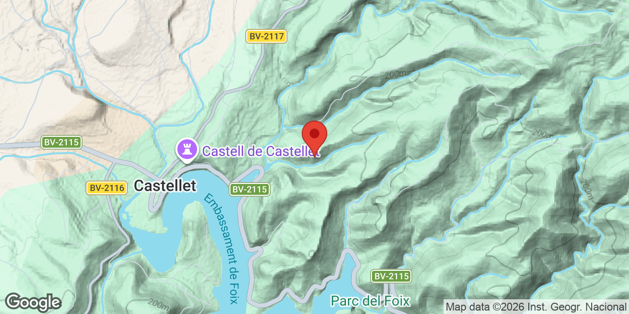 Carte de situation de FOSCA, COVA
