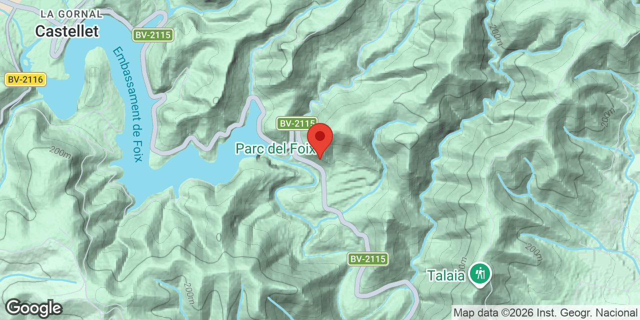 Mapa de situació de XORIGUERA, COVA