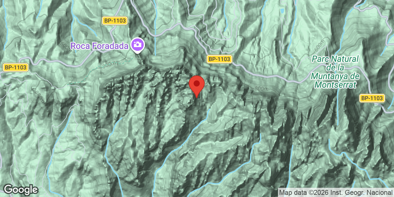 Mapa de situació de FONT DE L'ESLLAVISSADA, COVA DE LA