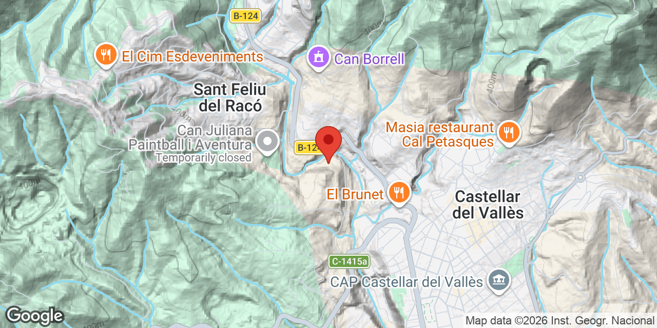 Mapa de situación de MALESA, AVENC III DE LA