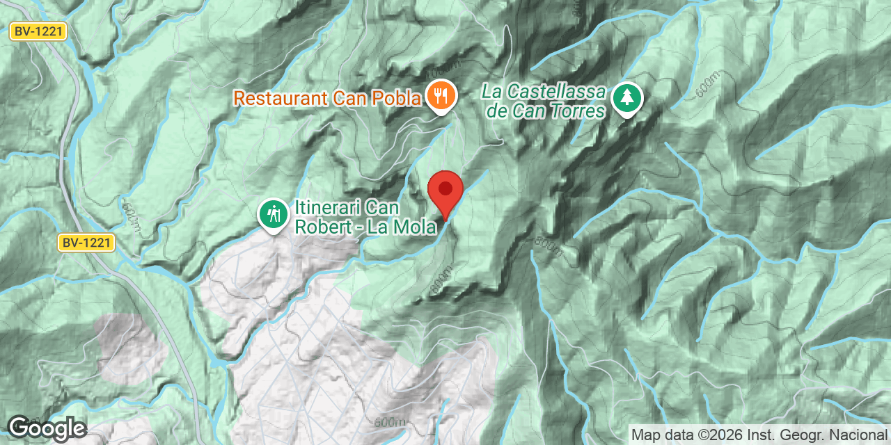 Mapa de situació de BARDISSES, COVA DE LES