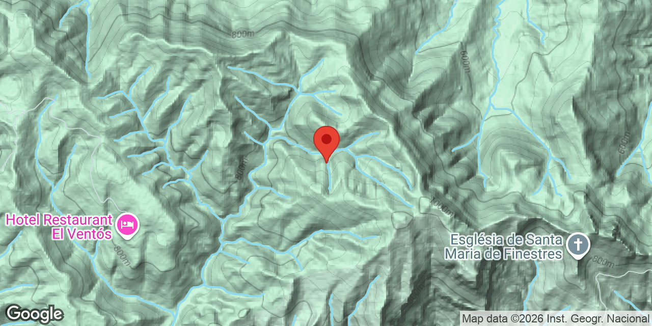 Mapa de situación de ANGÚNIES, COVA DE LES