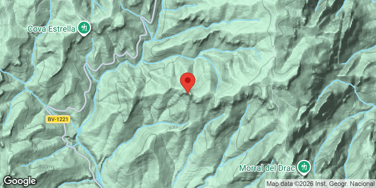 Mapa de situació de BELLOT, COVA