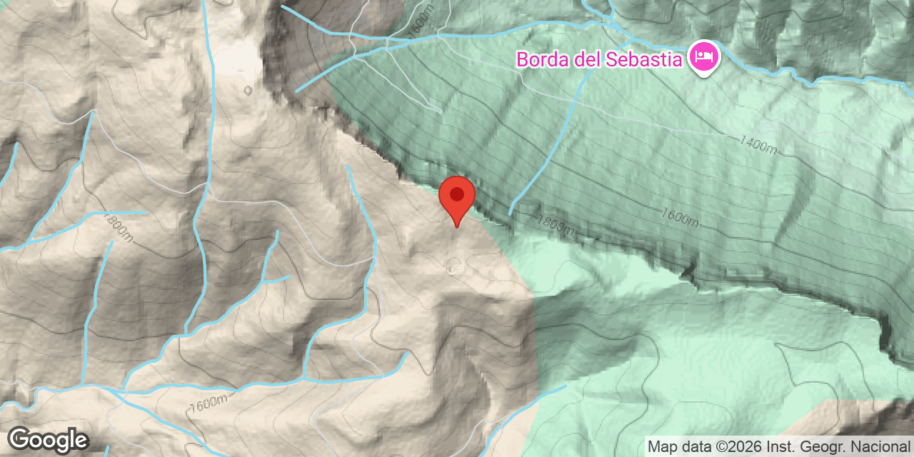Mapa de situación de B-2 DE PLANDELLET,  AVENC