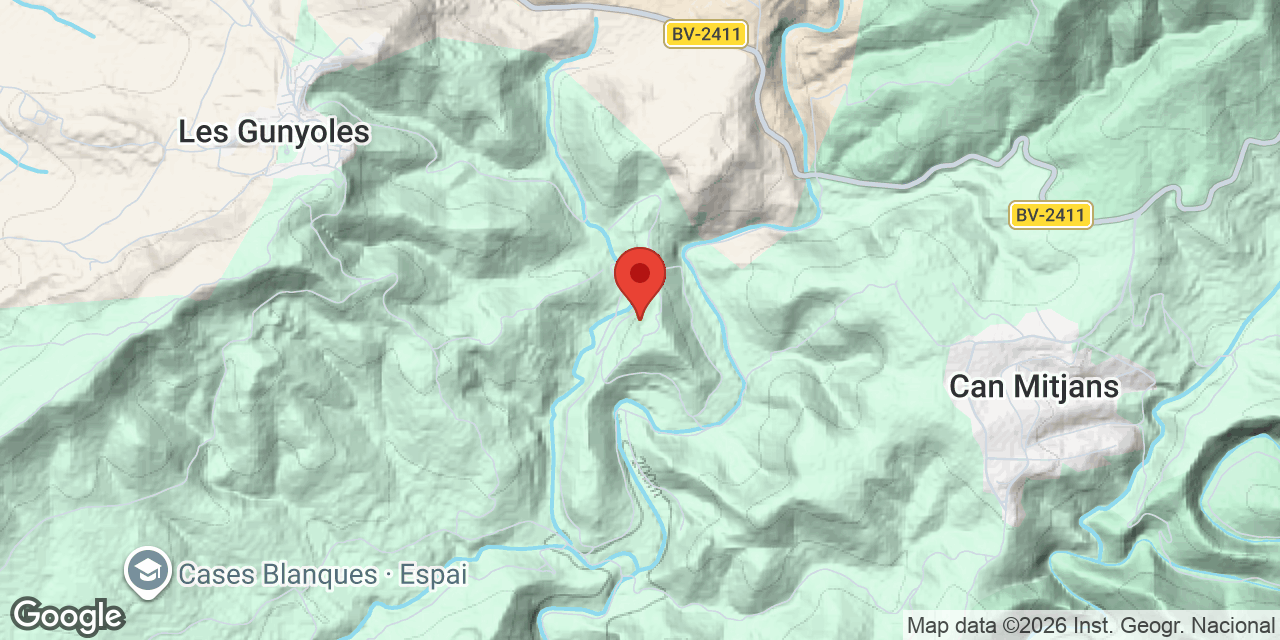 Mapa de situació de BARCA, COVA DE LA