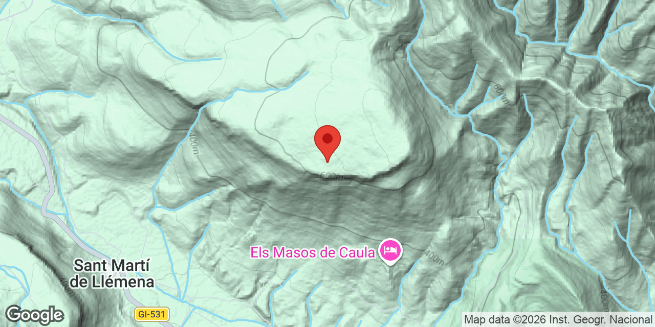 Mapa de situación de ROCAFESA, AVENC Nº3 DE