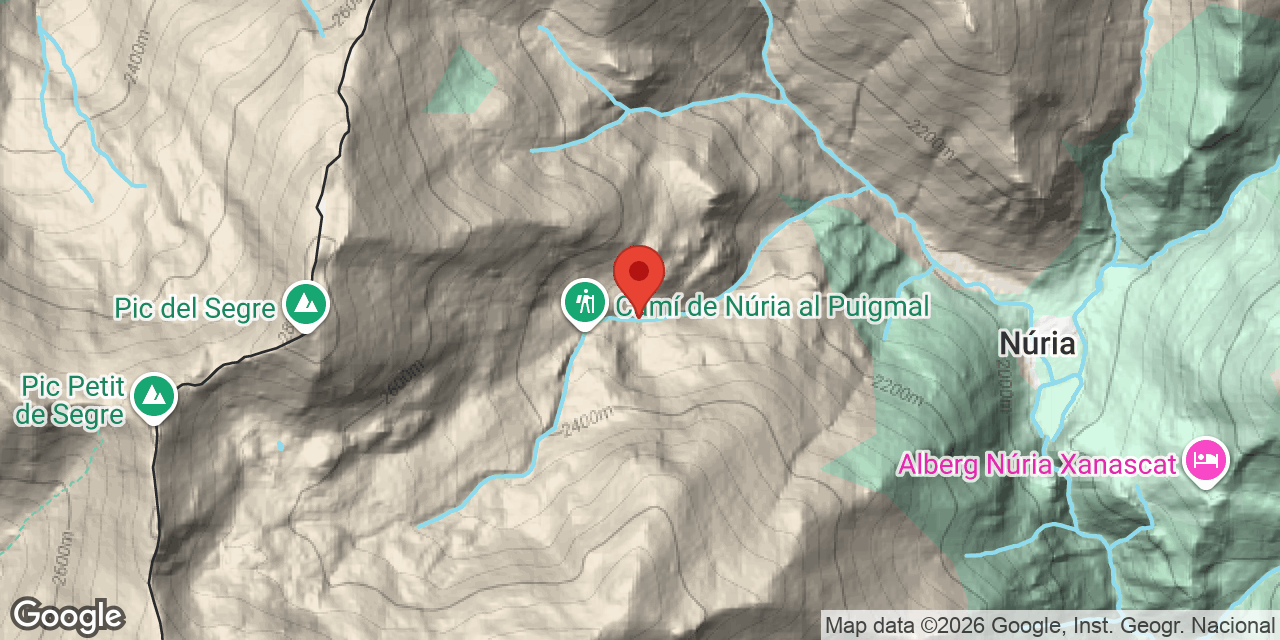 Mapa de situació de EMBUT, FORAT Nº1 DE L'