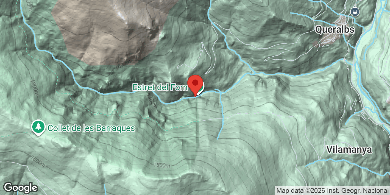 Mapa de situació de BOGADER, GRALLER DEL