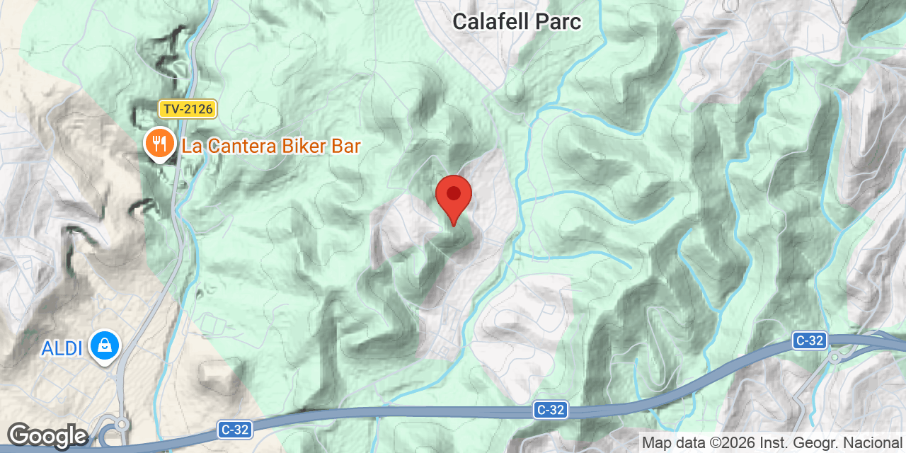 Mapa de situación de MAS ROMEU, COVA DEL